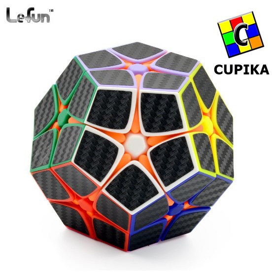 Rubik Megaminx QIYI Kibiminx 2x2 Carbon karbon 2x2x2 Qi Yi Kilominx