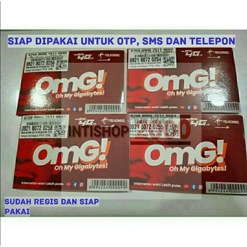 KARTU PERDANA TELKOMSEL AKTIF, SUDAH REGISTRASI , BISA DIPAKAI OTP, SMS DAN TELEPON