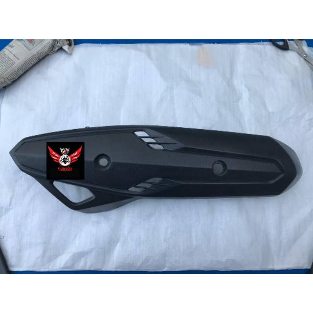 cover tutup knalpot vario 125 lama 2015 2016 ori