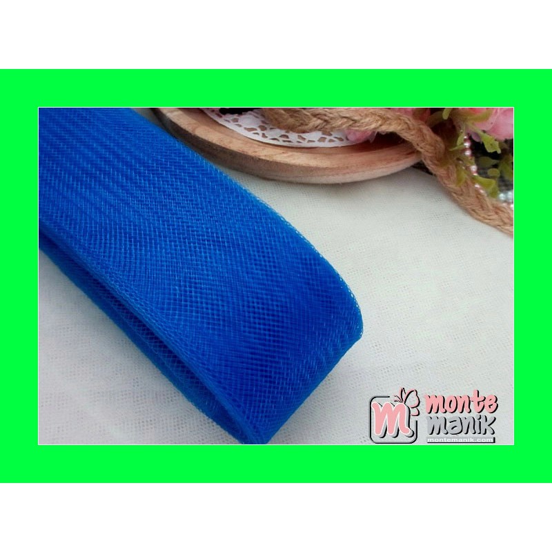 

Pita Jala Polos Royal Blue 4 cm MESH-014 Kreasi Dari Kain Flanel