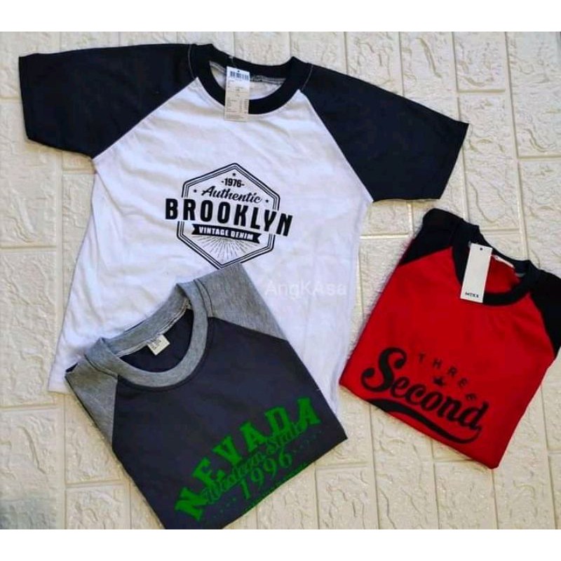 KAOS RAGLAN ANAK TERMURAH 1-9 TAHUN