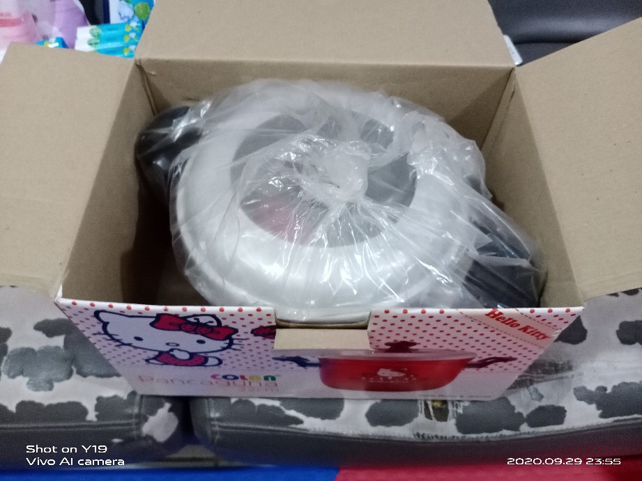 Panci Steamer Rice Maspion Uk.22 / Pancaguna / Panci Kukusan Motiv Hello Kitty