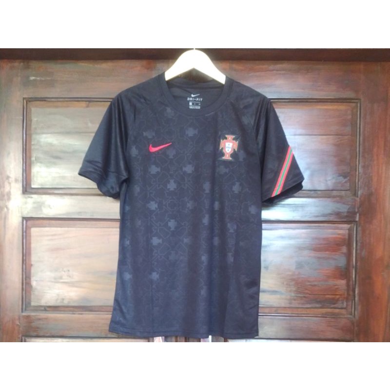 JERSEY NEGARA OBRAL PORTUGAL PREMATCH TRAINING 2020 GRADE ORI