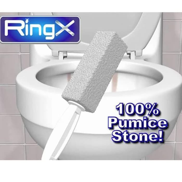 NEW ORIGINAL Ring X Pumice Stone Alat Pembersih Kerak / Plak WC Toilet