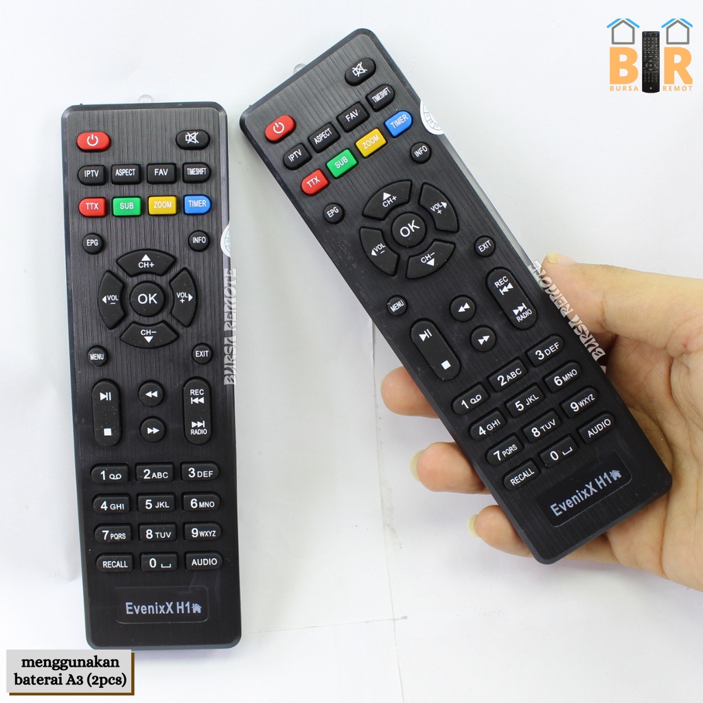 Remote multimedia player STB dvb-T2 Evenix H1/ Parabola Evinix H-1 / H1 UHF