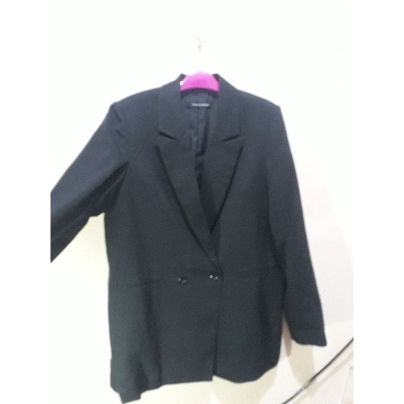 OVERSIZED BLAZER BLACK BY TRICK&TRICKY