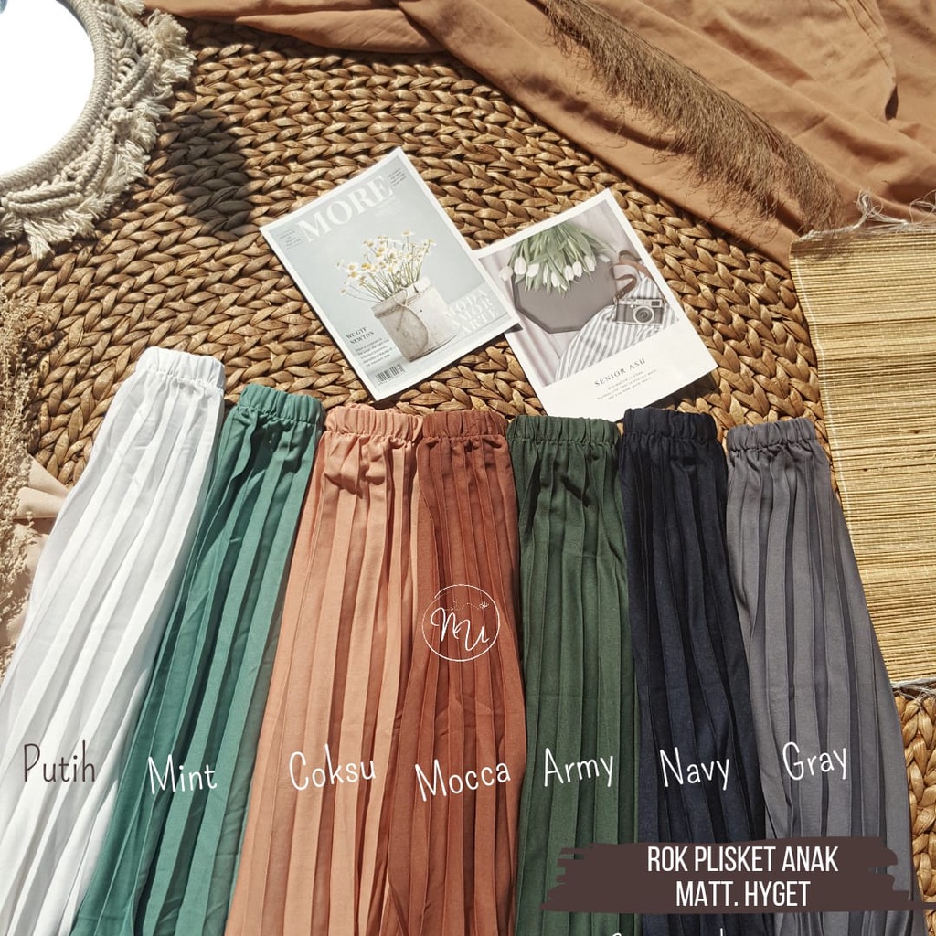 SADEAN ROK PLISKET ANAK/ROK PLISKET KLOK ANAK/PLEATED SKIRT KIDS/ROK ANAK PEREMPUAN/ROK PLISKET ANAK PEREMPUAN