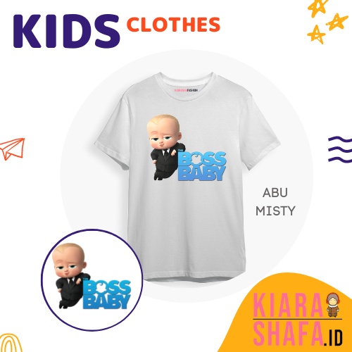 Kiarashafa - Baju Anak / Kaos Anak The Boss Baby