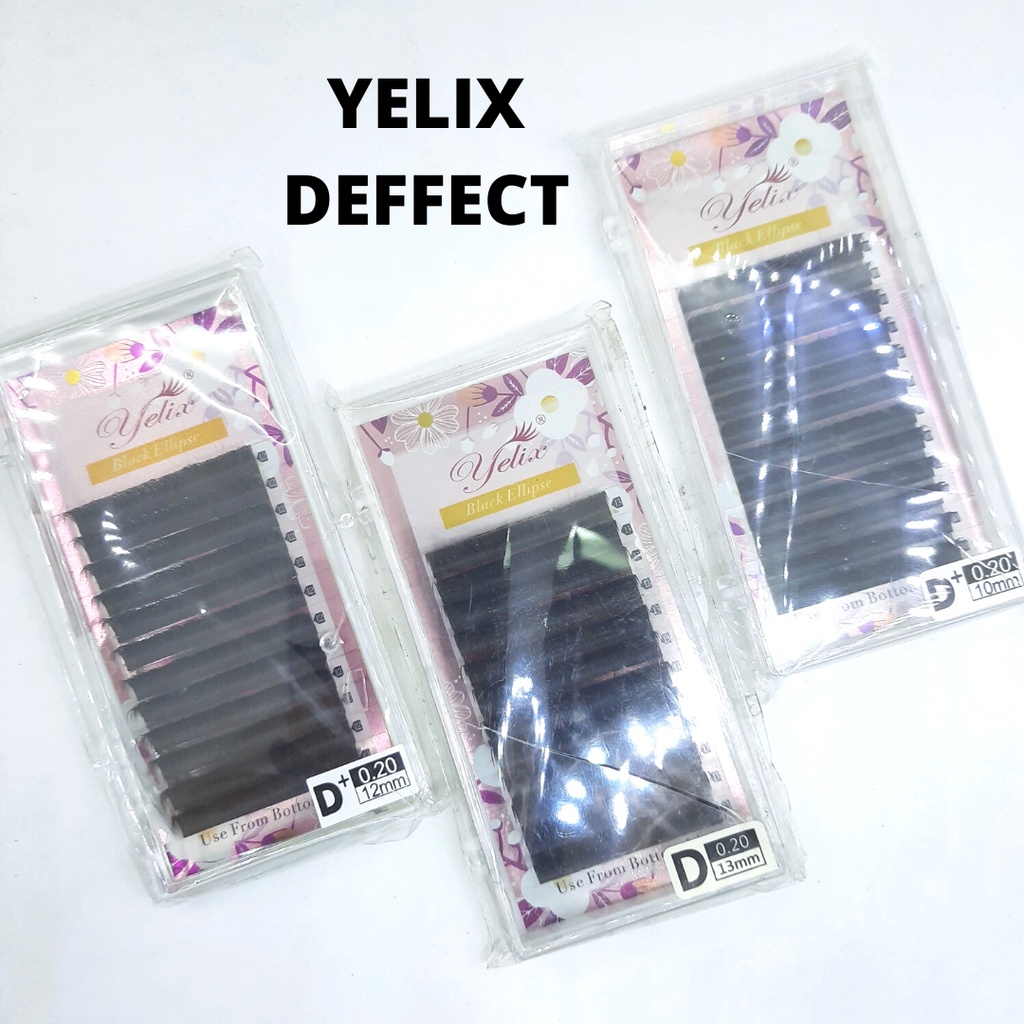 YELIX BLACK / YELIX PREMIUM / LASH BEAUTY DEFFECT / Bulu mata palsu eyelash premium