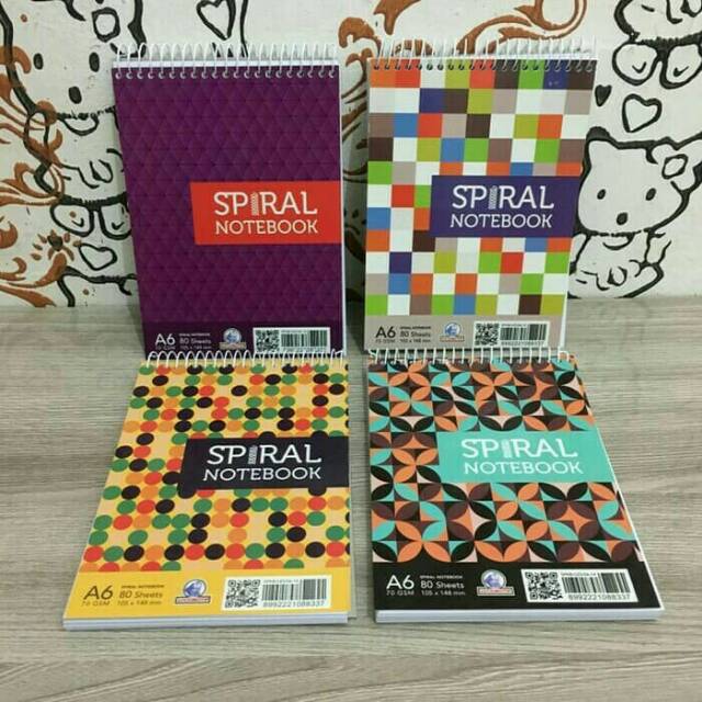 

Buku Notes spiral A6 murah