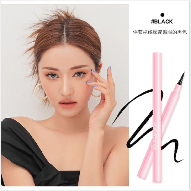 ❤️G.A.SHOP❤️ LAMEILA EYELINER BLACK PINK