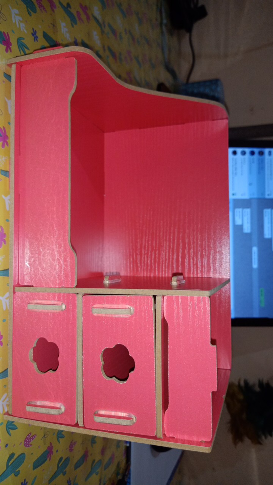 Rak Kosmetik Make Up Organizer Kotak / Wadah Tempat Meja Rias Makeup Serbaguna Multifungsi