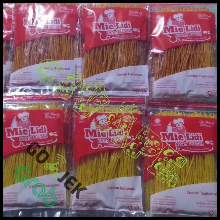 

HOT SALE Mie Lidi ayam putih | Snack Gaul - Asin Gurih terjamin