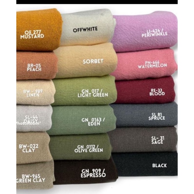 Kain Linen Rami Kualitas Premium