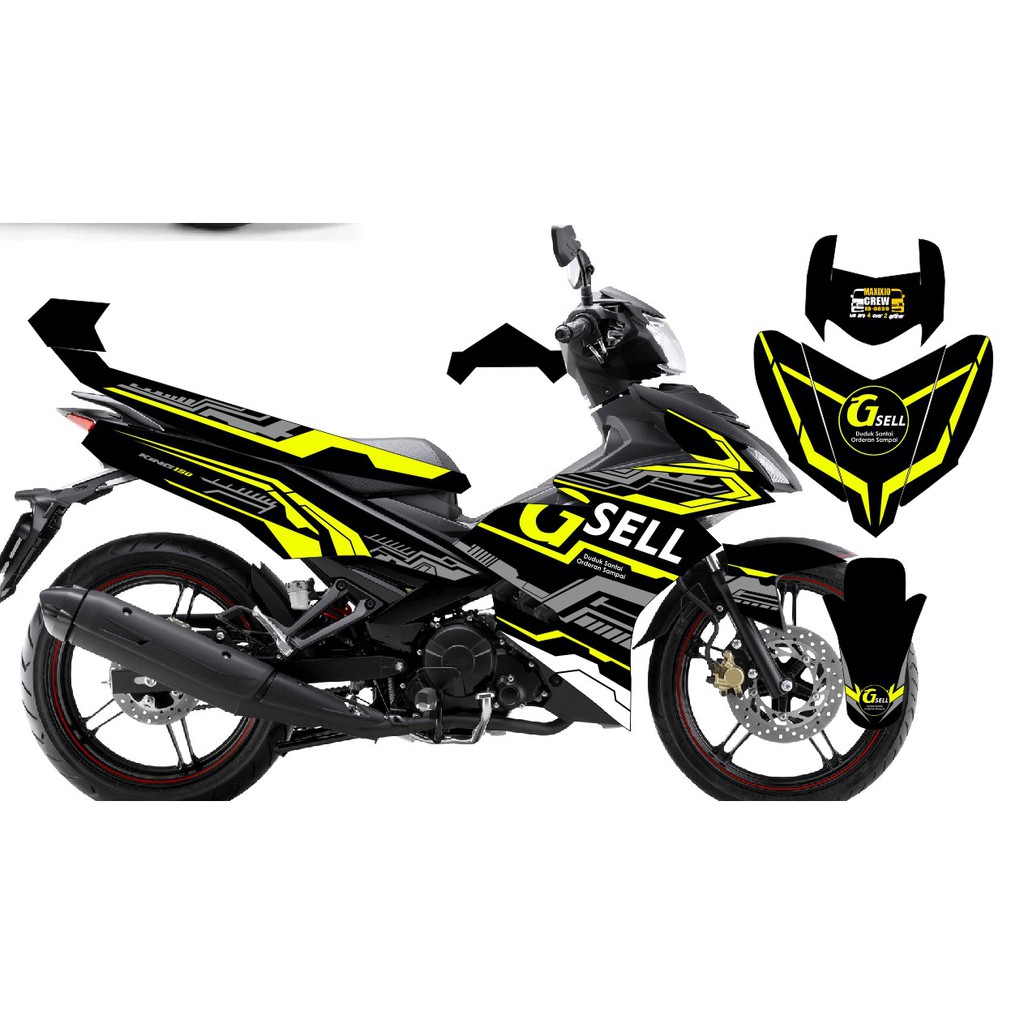 Decal Sticker Striping Mx King Full Body Shopee Indonesia