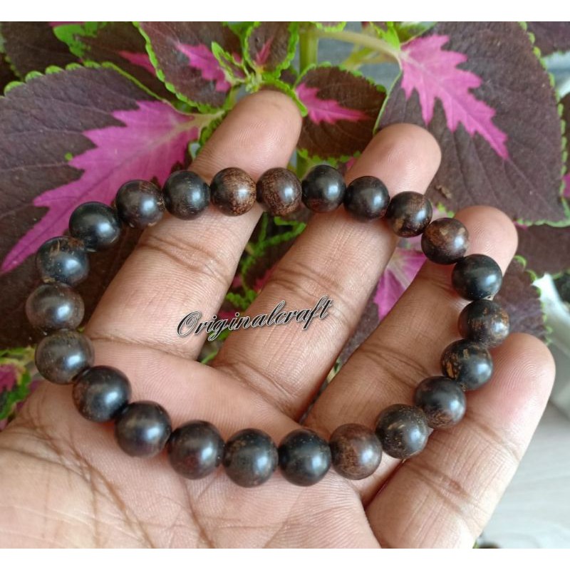 Gelang kayu gaharu asli wangi super tenggelam 8mm