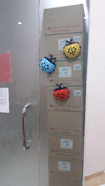 Tempat Sikat Gigi Kumbang Lady Bug Organizer Odol Tooth Brush Holder