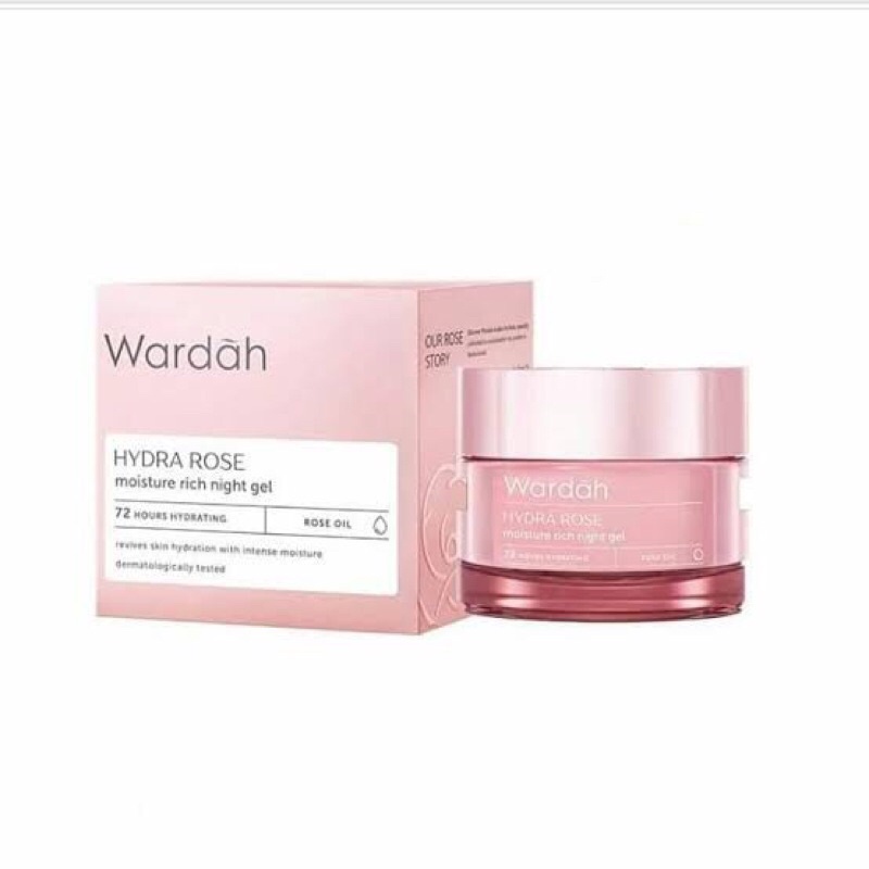 WARDAH HYDRA ROSE MOISTURE RICH NIGHT GEL