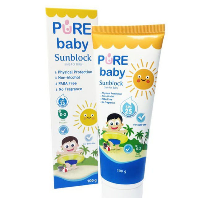 Pure BB Sunblock SPF 25 100gr