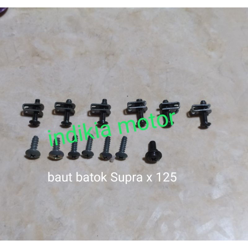 baut baud batok kepala Supra x 125