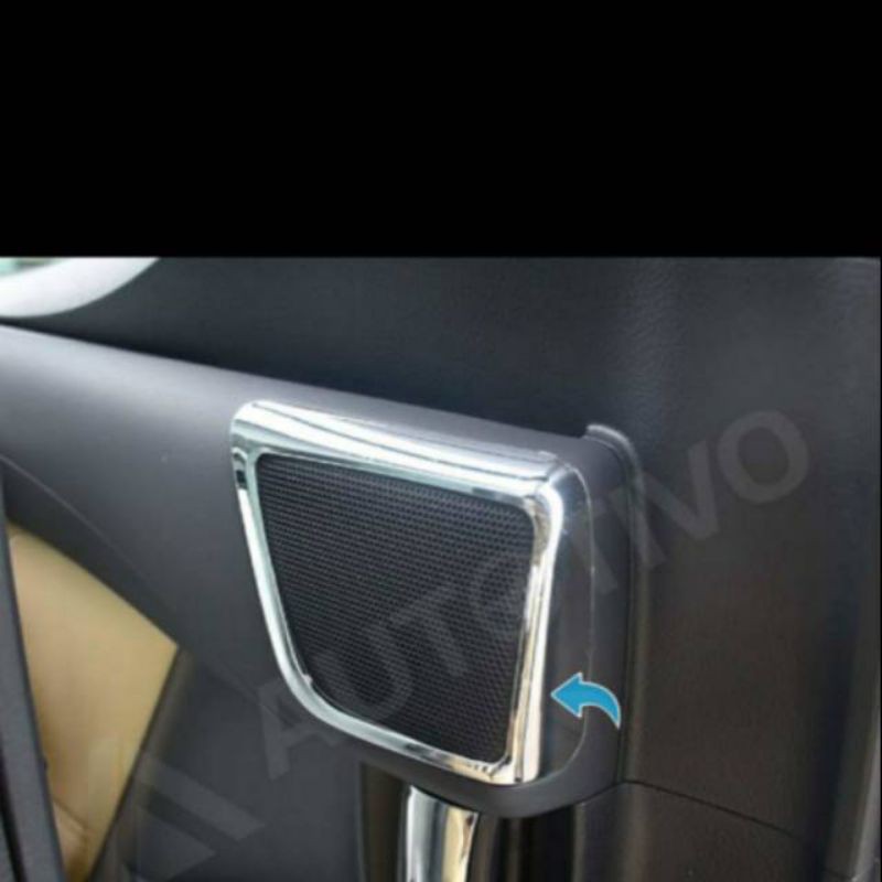 Cover speaker / speaker cover  all new Alphard Chrome &amp; Wood &amp; Carbon jsl