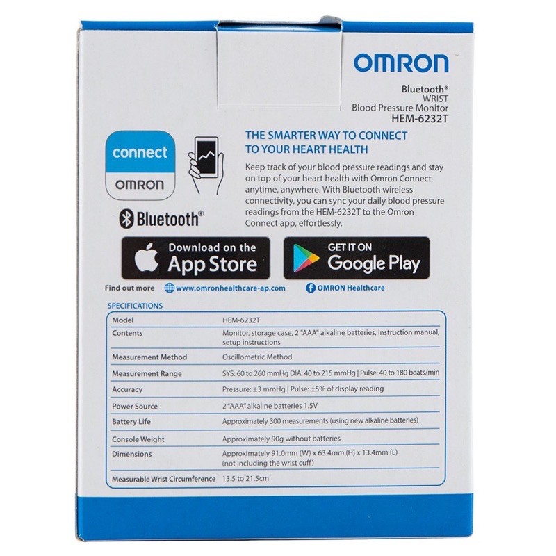 Tensi  Digital Omron HEM 6232T/Tensi Pergelangan Tangan Omron