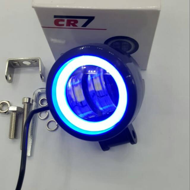 LAMPU TEMBAK CREE ANGEL EYE BULAT/ LAMPU SOROT CAHAYA CUTT OFF CAHAYA LEBAR