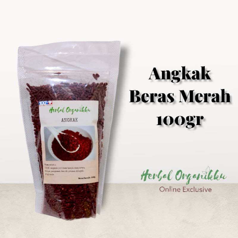

Angkak Beras Merah 100 & 200gr | Red Yeast Rice