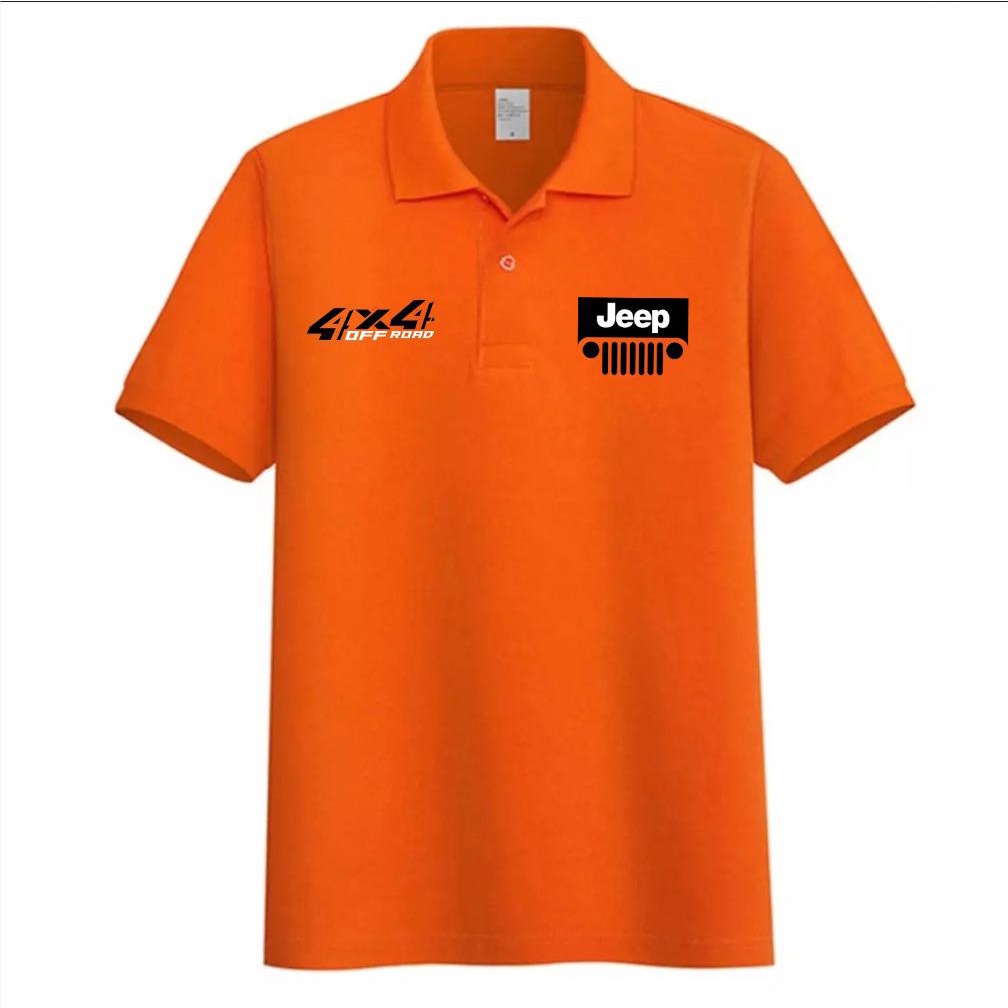 Noveli wear - Kaos kerah pria | kaos polo shirt | kaos polo distro logo Jeep