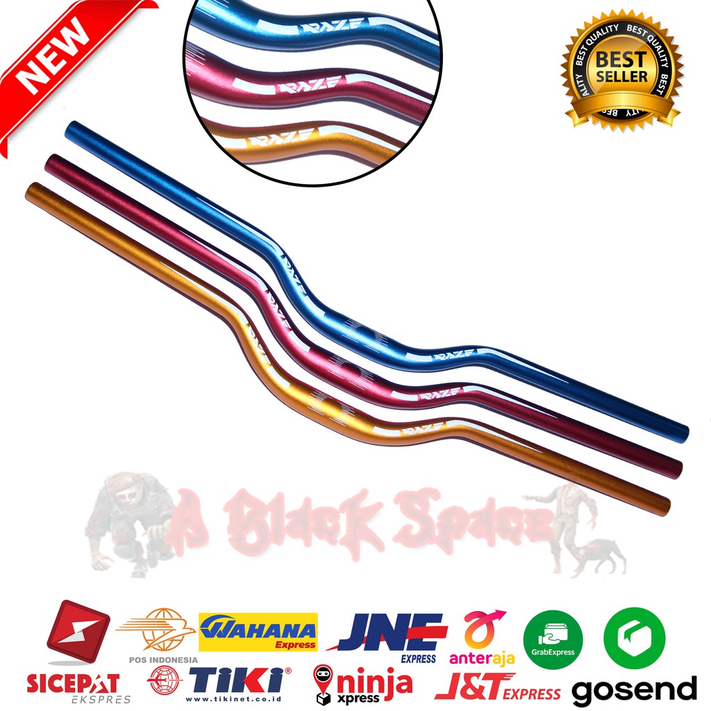 Handlebar Stang Sepeda Oversize Alloy United RAZE Stang Sepeda MTB
