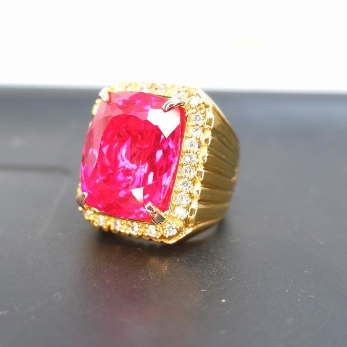 emas batu ruby ring