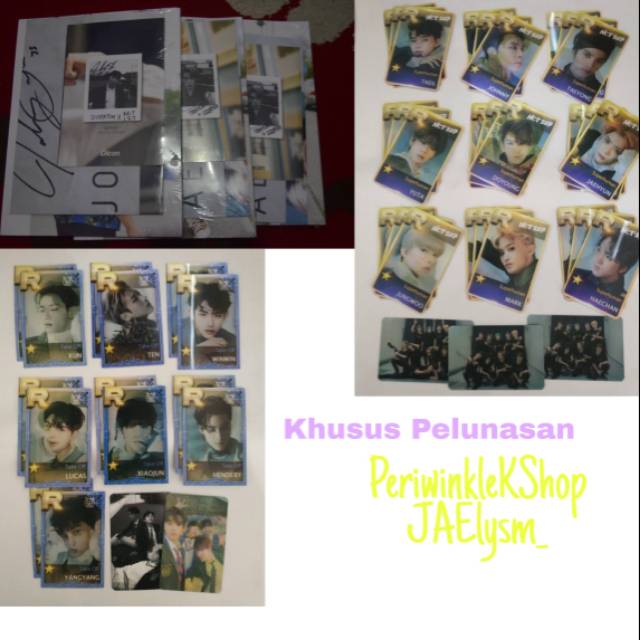 Pelunasan Goods DICON & Lenticular Card NCT 127 & WayV