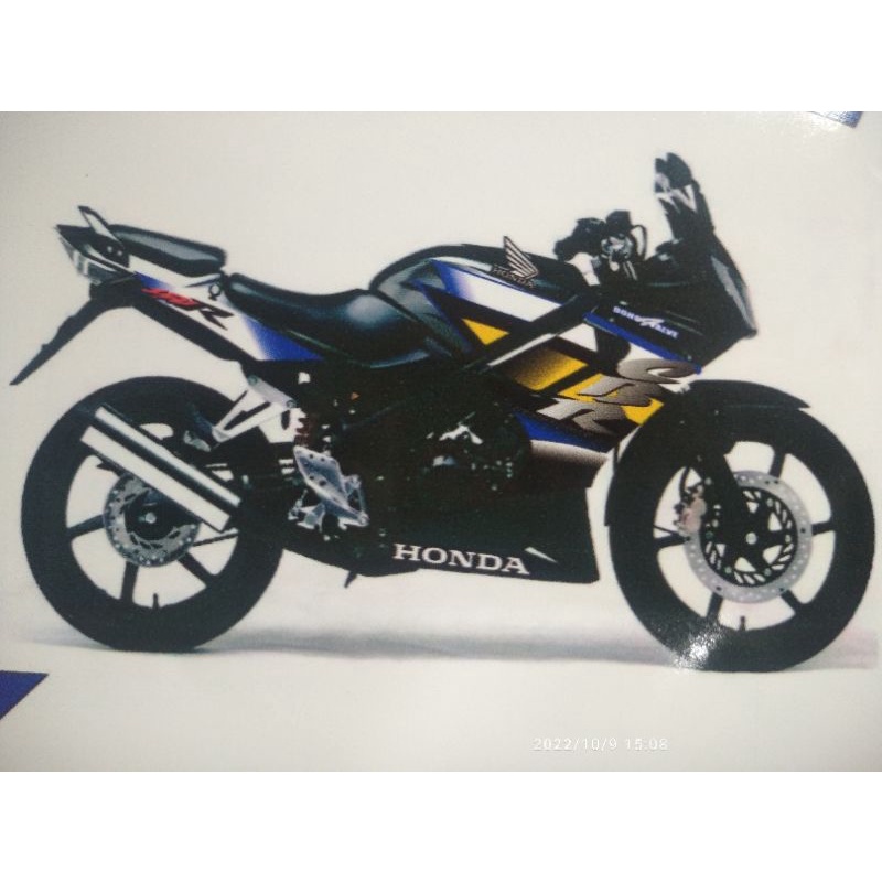 STRIPING VARIASI LIST STIKER CBR OLD MOTIF TERBARU CBR 150 R LAMA CBR150R OLD