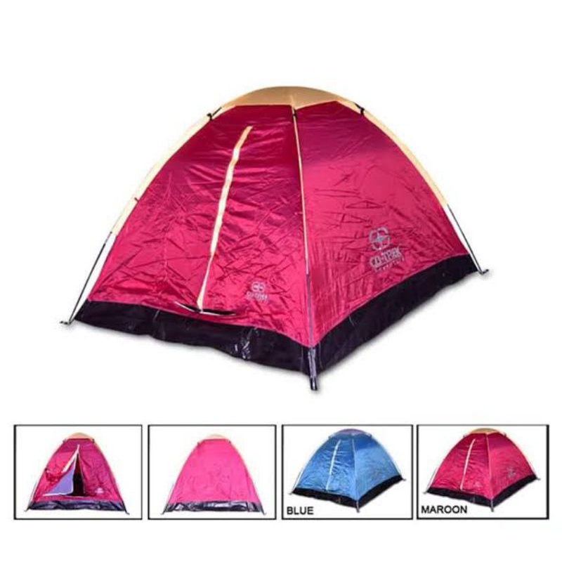 Tenda Gunung / Tenda Camping  Co-Trek Elbrus 4P Single Layer Best Seller