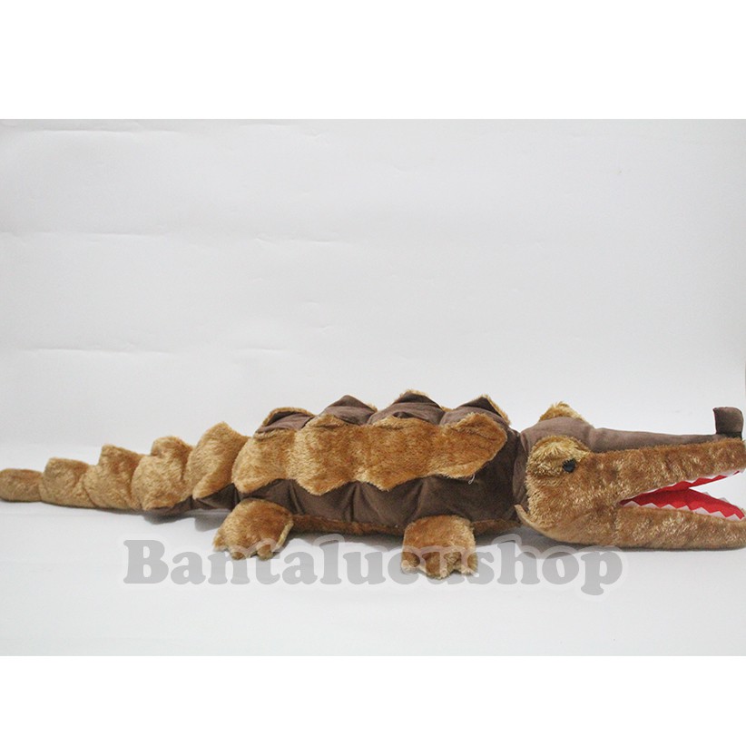 Boneka Buaya Boneka Reptile Jumbo 110CM Lembut