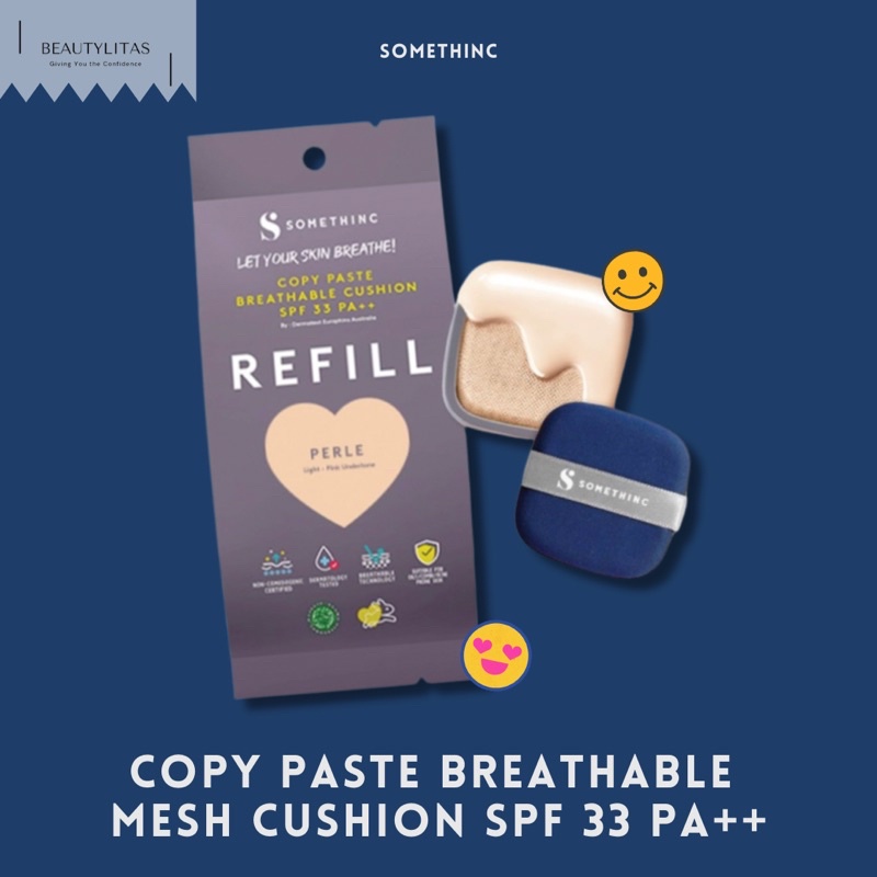 [Refill] Somethinc Copy Paste Breathable Mesh Cushion SPF 33 PA++