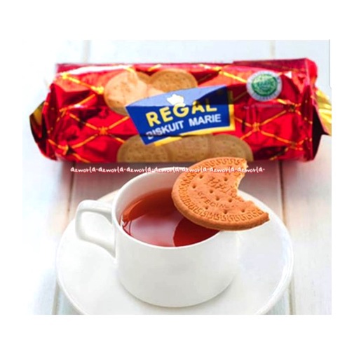 Regal Marie Biscuits 230gr Biskuit Mari Regal Biscuit Bulat Marie Reggal Susu dan Mentega Biskuit Penganjal Lapar