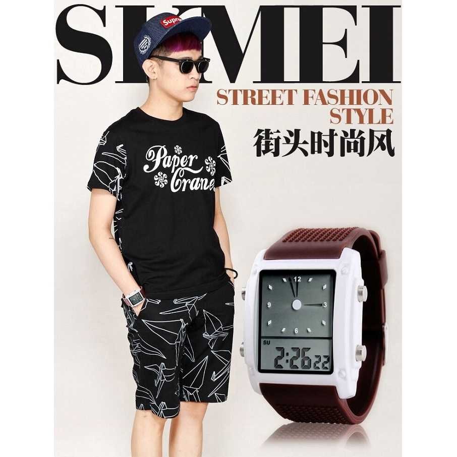 MLNSHP SKMEI Jam Tangan Trendy Digital Analog Pria - 0814G