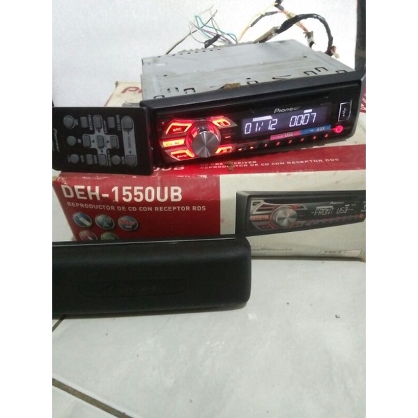 Headunit single din Pioneer usb aux