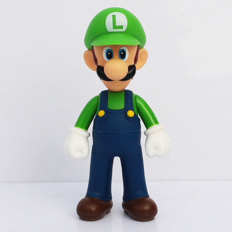 Mainan Boneka Action Figure Super Mario Luigi Odyssey Cappy 12CM Bahan PVC Untuk Anak