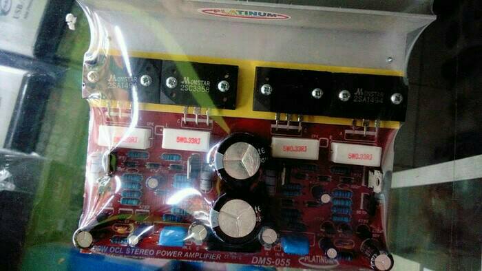 KIT POWER AMPLIFIER OCL 300W STEREO SANKEN DMS-055