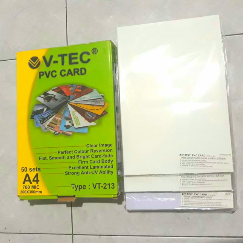 

PVC ID CARD KERTAS/BAHAN ID CARD Ukuran 200mm×300mm KUALITAS BAGUS