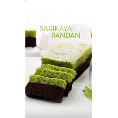 Brownies Amanda - Sarikaya pandan