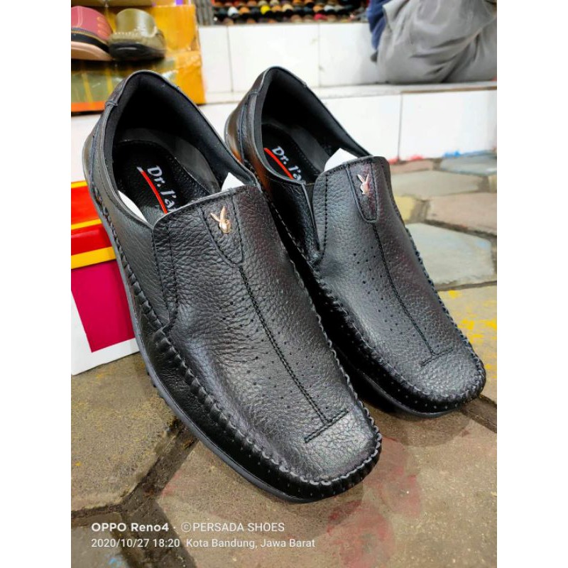 Sepatu Casual Kulit Pria Dr Iam KR 03 ( Produksi Sendiri )