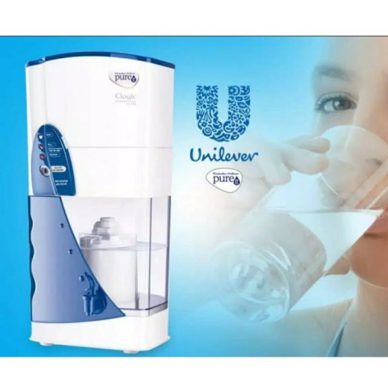 Pure It Unilever Germ Kill 9Liter / Total 23 Liter Clasic Mesin Pure It komplit. Free paking aman buble plus Dobel Karton