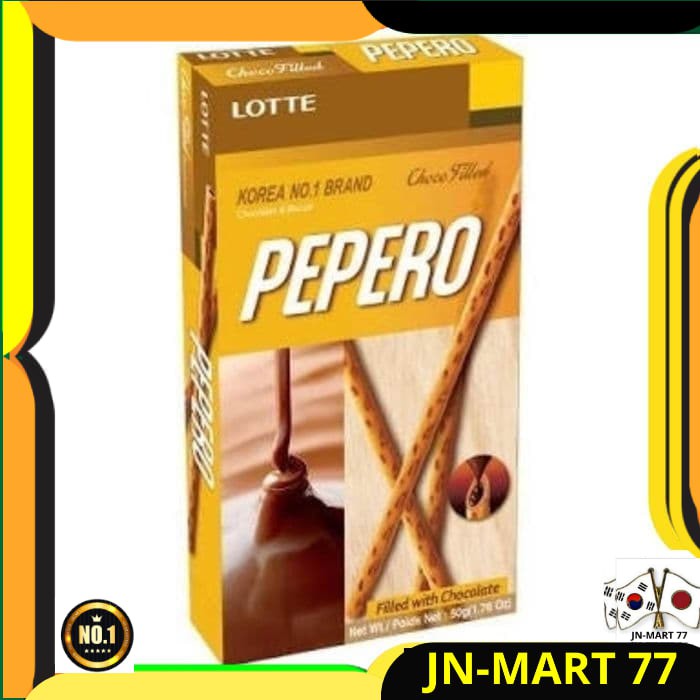 

MAKANAN KOREA HALAL/SNACK KOREA LOTTE PEPERO STICKS FILLED WITH SOFT