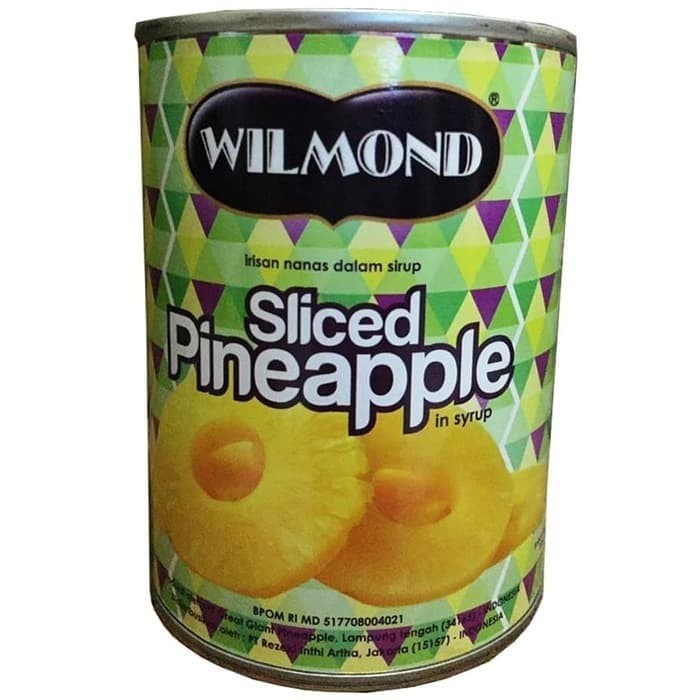 

Wilmond Slice Pineapple 565gr / Irisan Nanas Kaleng / Buah Nanas Kaleng