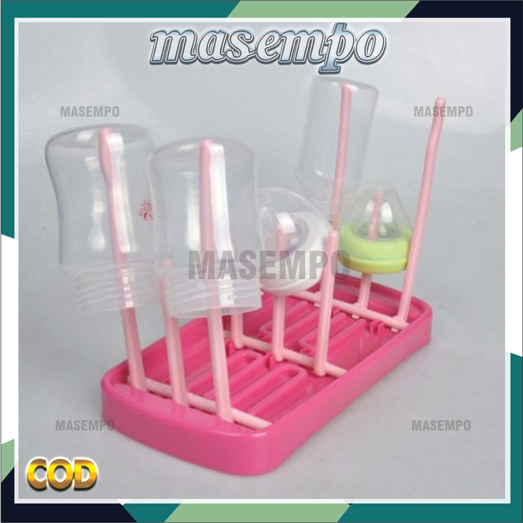 Rak pengering botol susu bayi plastik