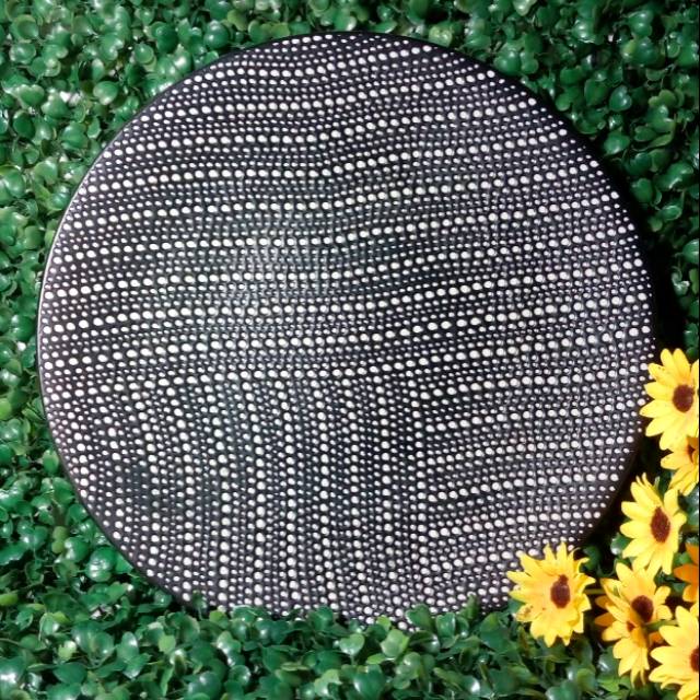 00403 Piring Makan Keramik Motif / Piring Keramik / Piring Makan Ceper / Piring Makan Keramik / Piri
