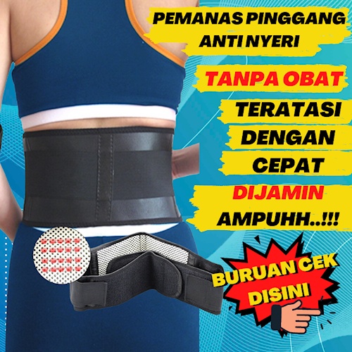 Sabuk Magnet Terapi Pinggang Alat Terapi Sabuk Kesehatan GI62